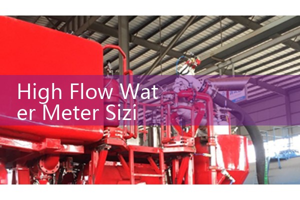 High Flow Water Meter Sizing: Large-Diameter Flanged Electromagnetic Sensors for Water Mains